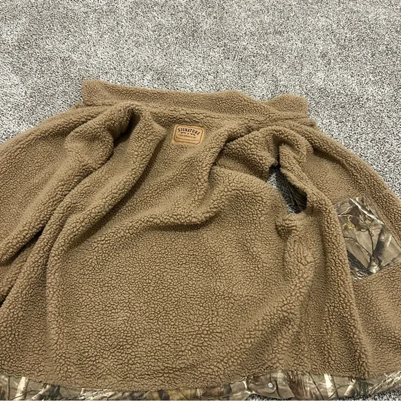 Men’s Levi’s Levi Strauss Signature Sherpa Lined Camouflage Canvas Vest Realtree - Picture 10 of 12